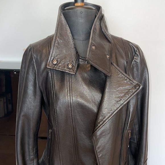 Mackage and Aritzia Kenya leather jacket - Picture 2 of 12